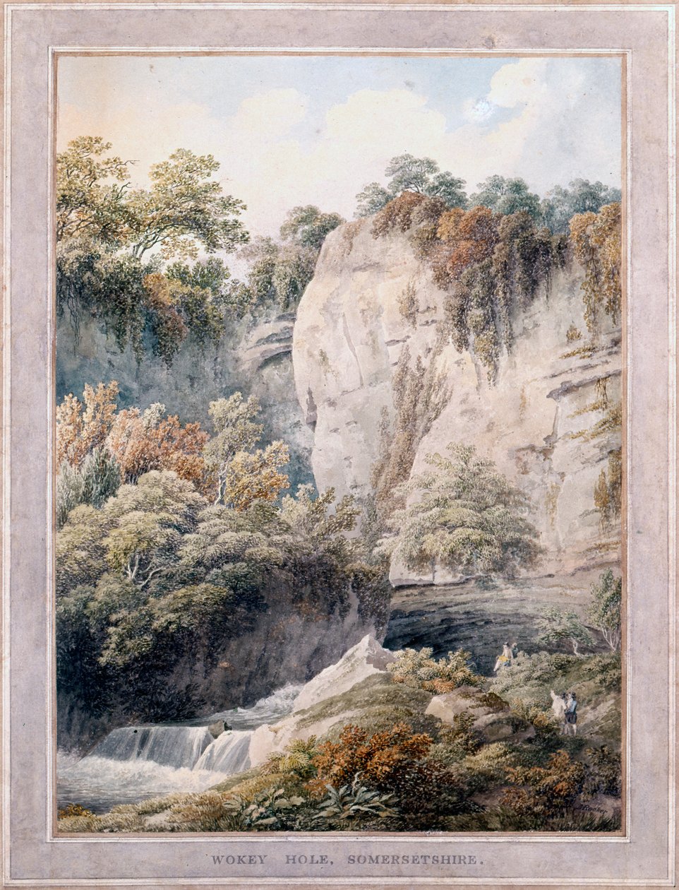 Wookey Hole, Somerset, 1700-tallet av Michael Rooker