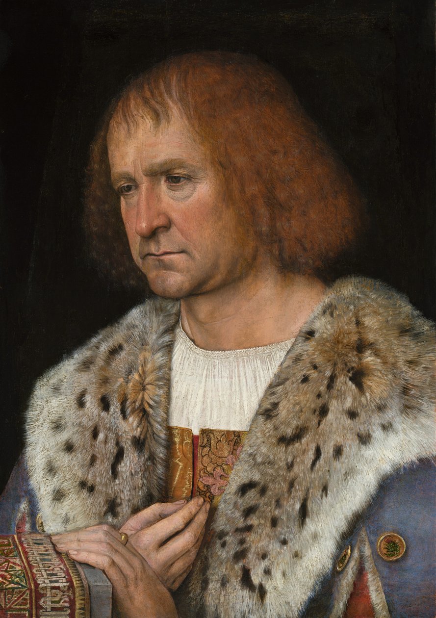 Portrett av Diego de Guevara, ca. 15151518. av Michael Sittow