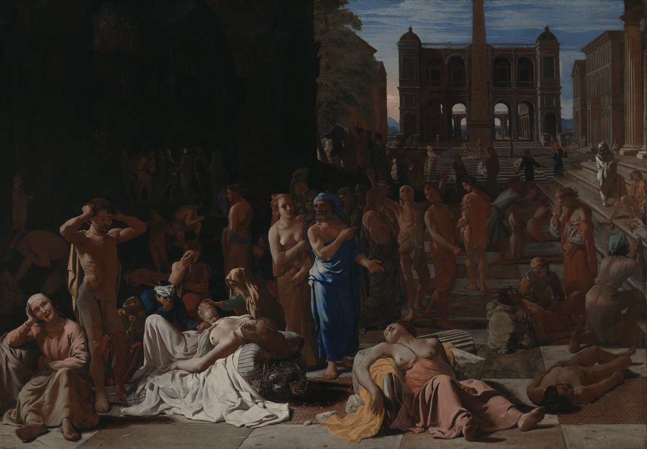 Pest i en antikk by av Michael Sweerts