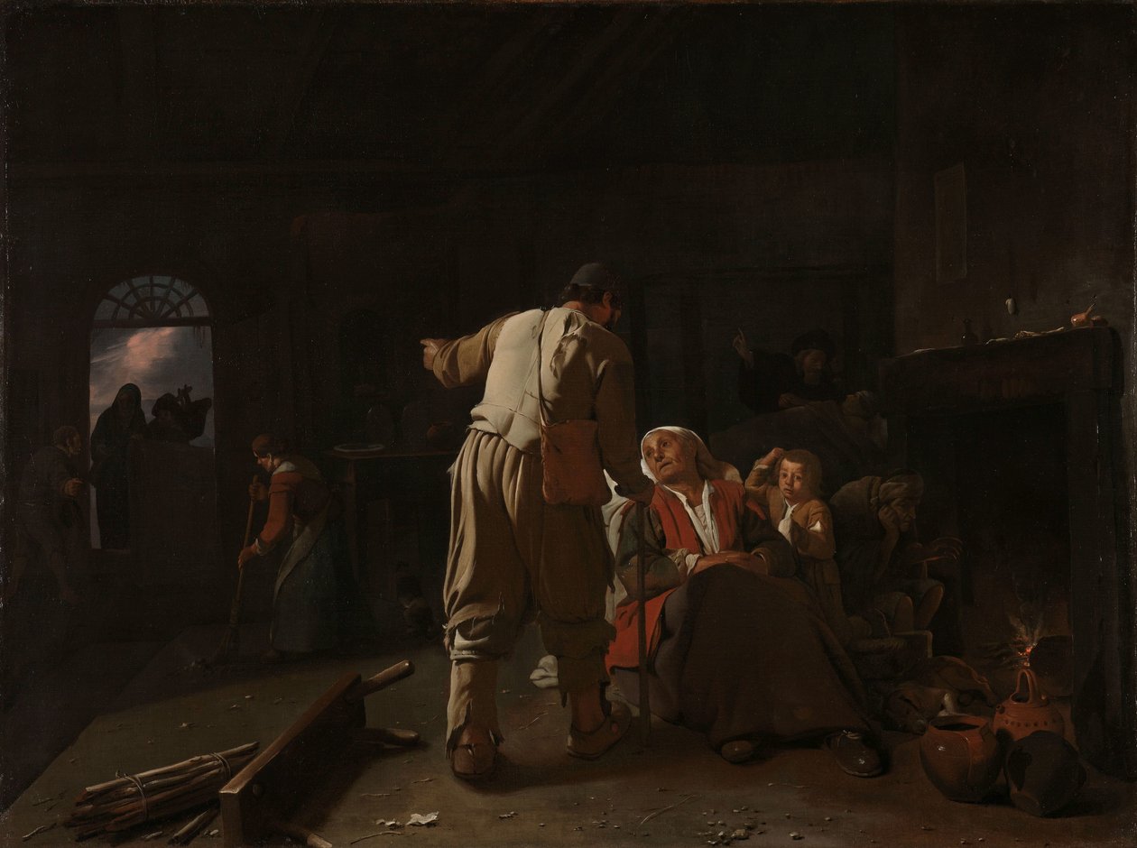 Besøke de syke Besøke syke av Michael Sweerts