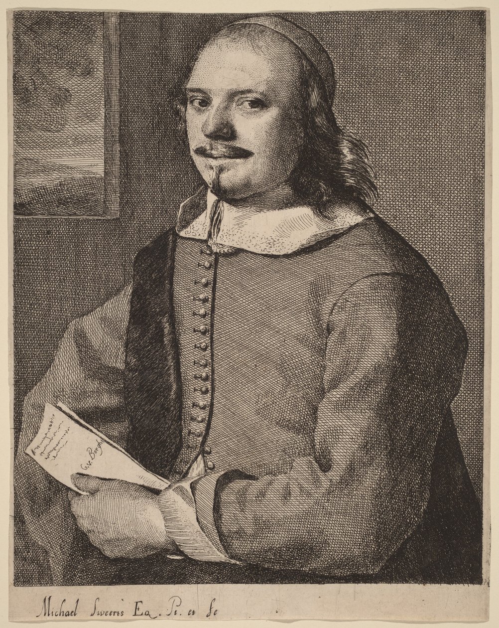 Willem van der Borcht av Michael Sweerts