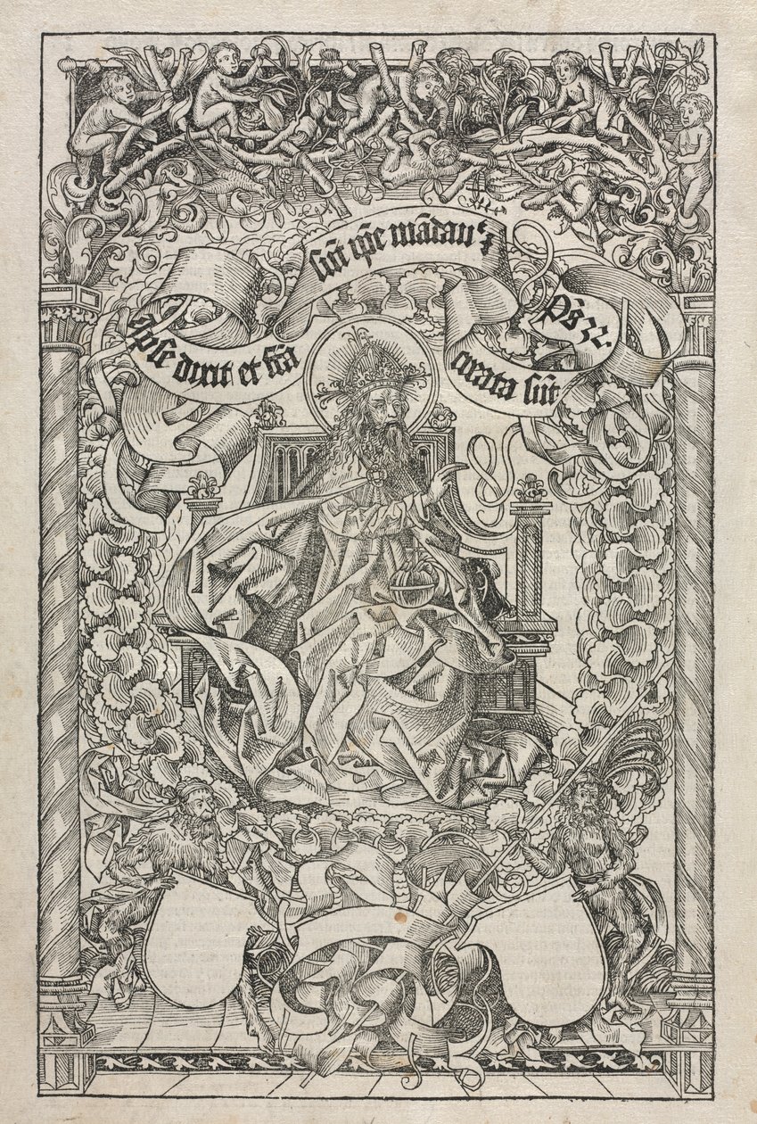 Nürnbergkrøniken: Emblemet av Michael Wolgemut