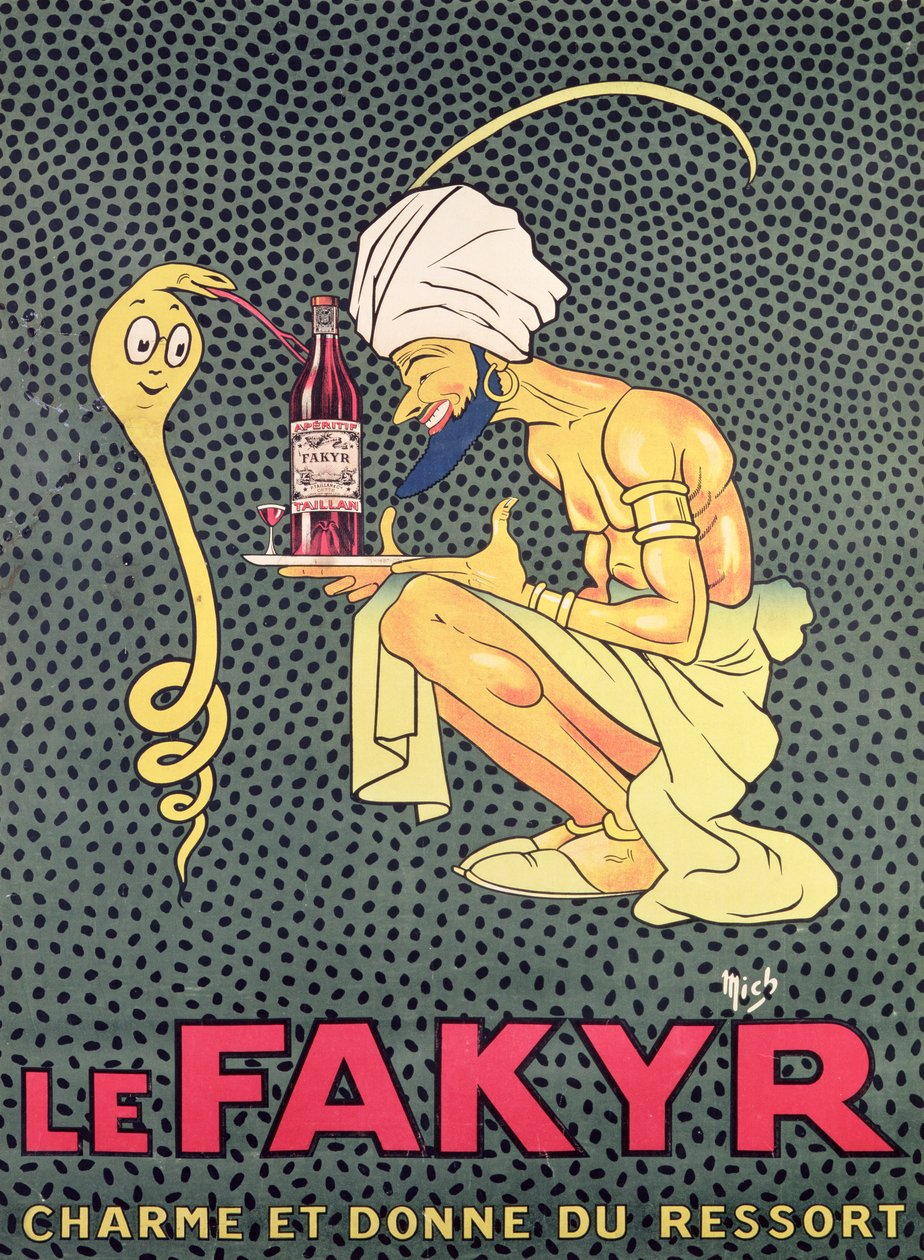 The Fakyr: sjarmør og giver av ånd, reklame for 