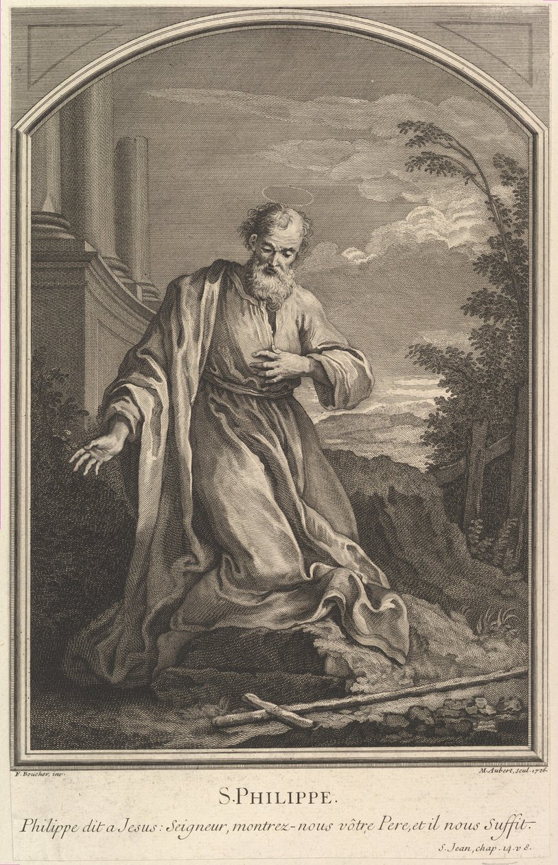 Saint Philip, 1726. av Michel Aubert