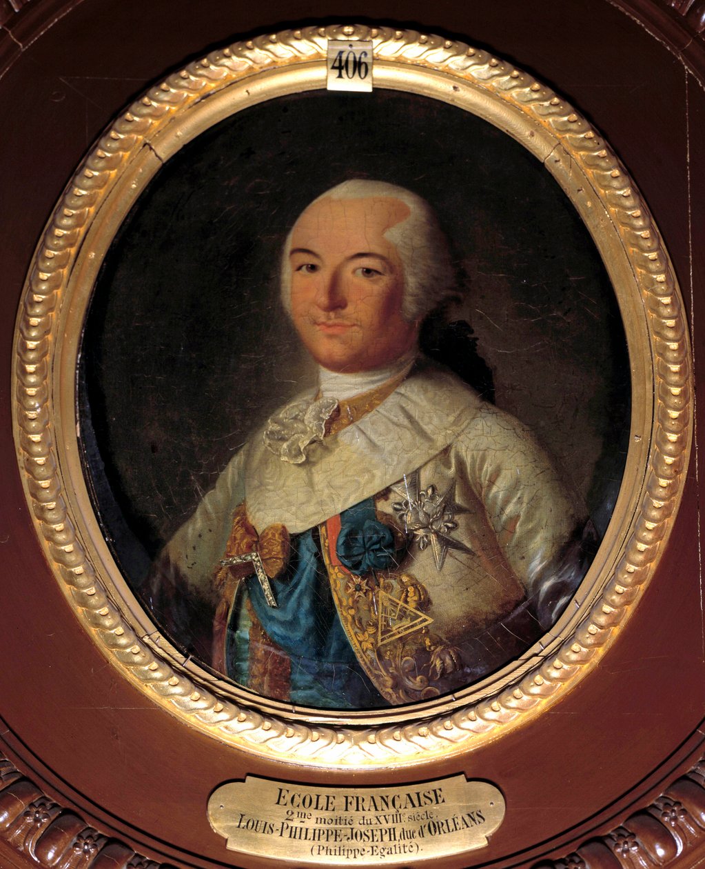 Fransk revolusjon: "" Portrett av Philippe Egalite (1747-1793), Louis Philippe II Joseph d