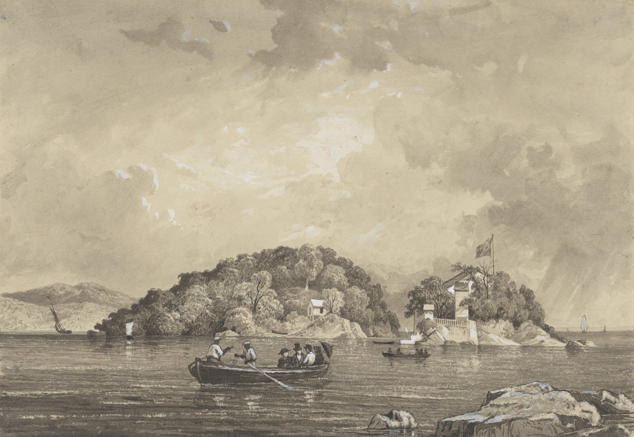 Caledonia og Craigøyene av Michel Jean Cazabon