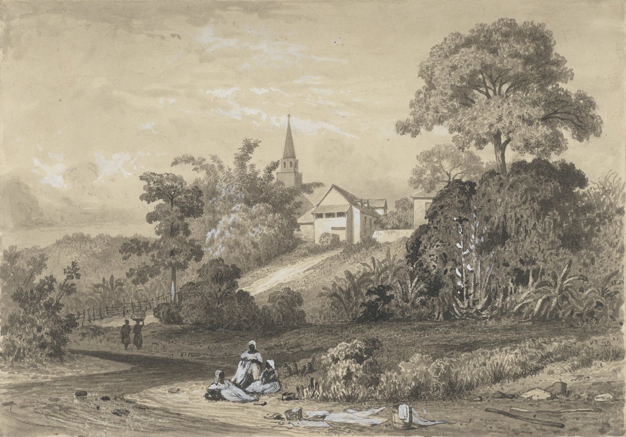 Riverside, St. Joseph av Michel Jean Cazabon