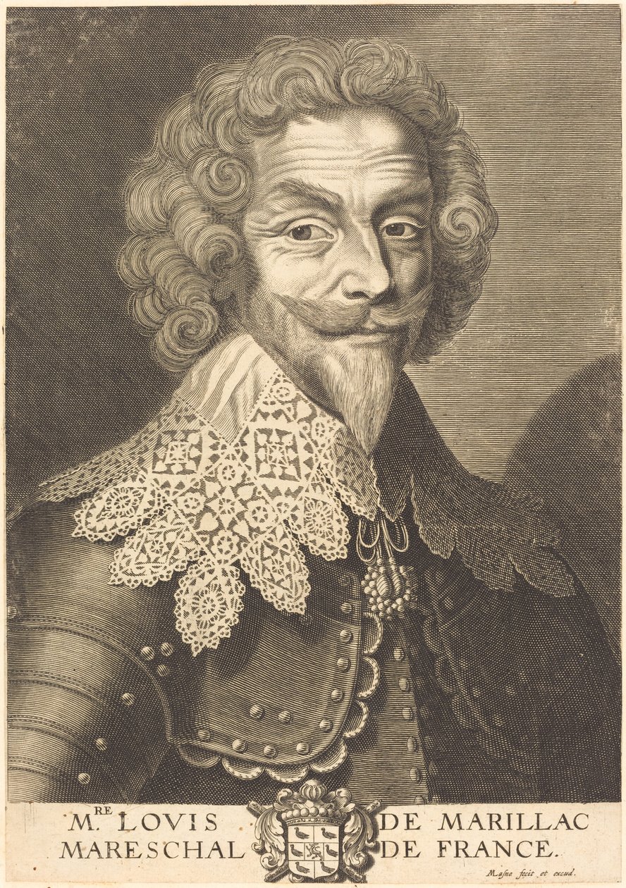 Louis de Marillac, hertug av Beaufort av Michel Lasne