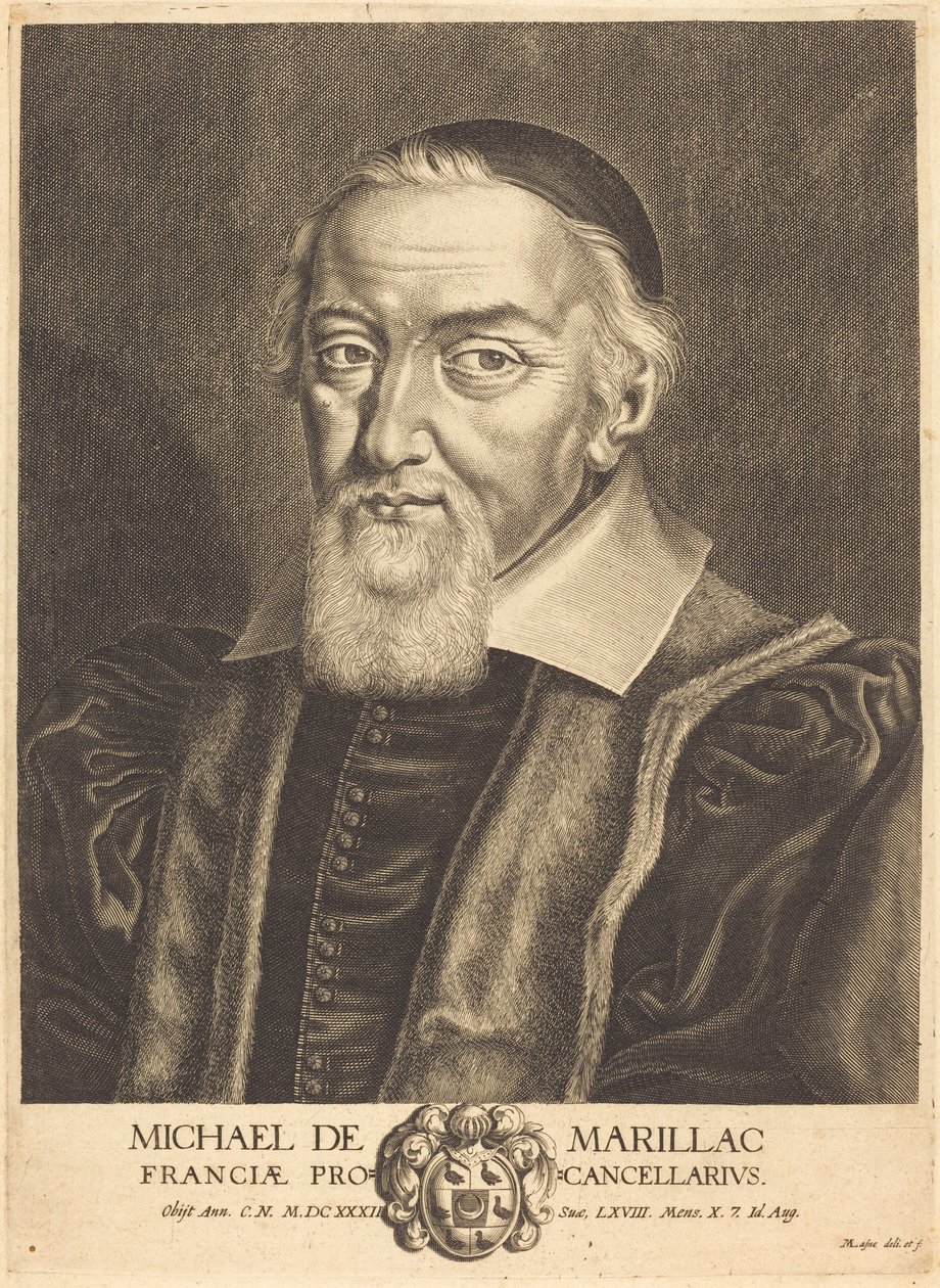 Michel deMarillac av Michel Lasne