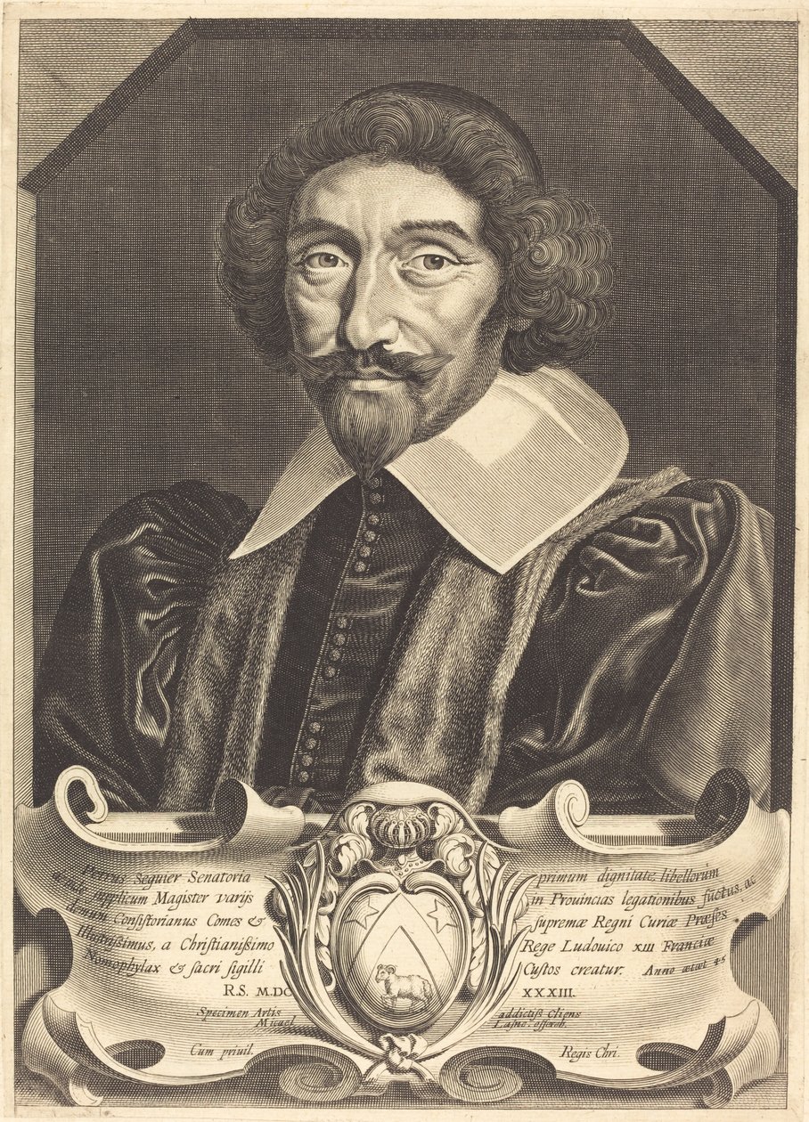 Pierre Séguier av Michel Lasne