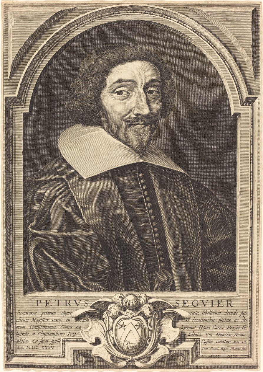 Pierre Séguier av Michel Lasne