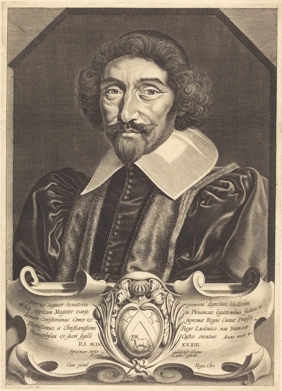 Pierre Séguier av Michel Lasne