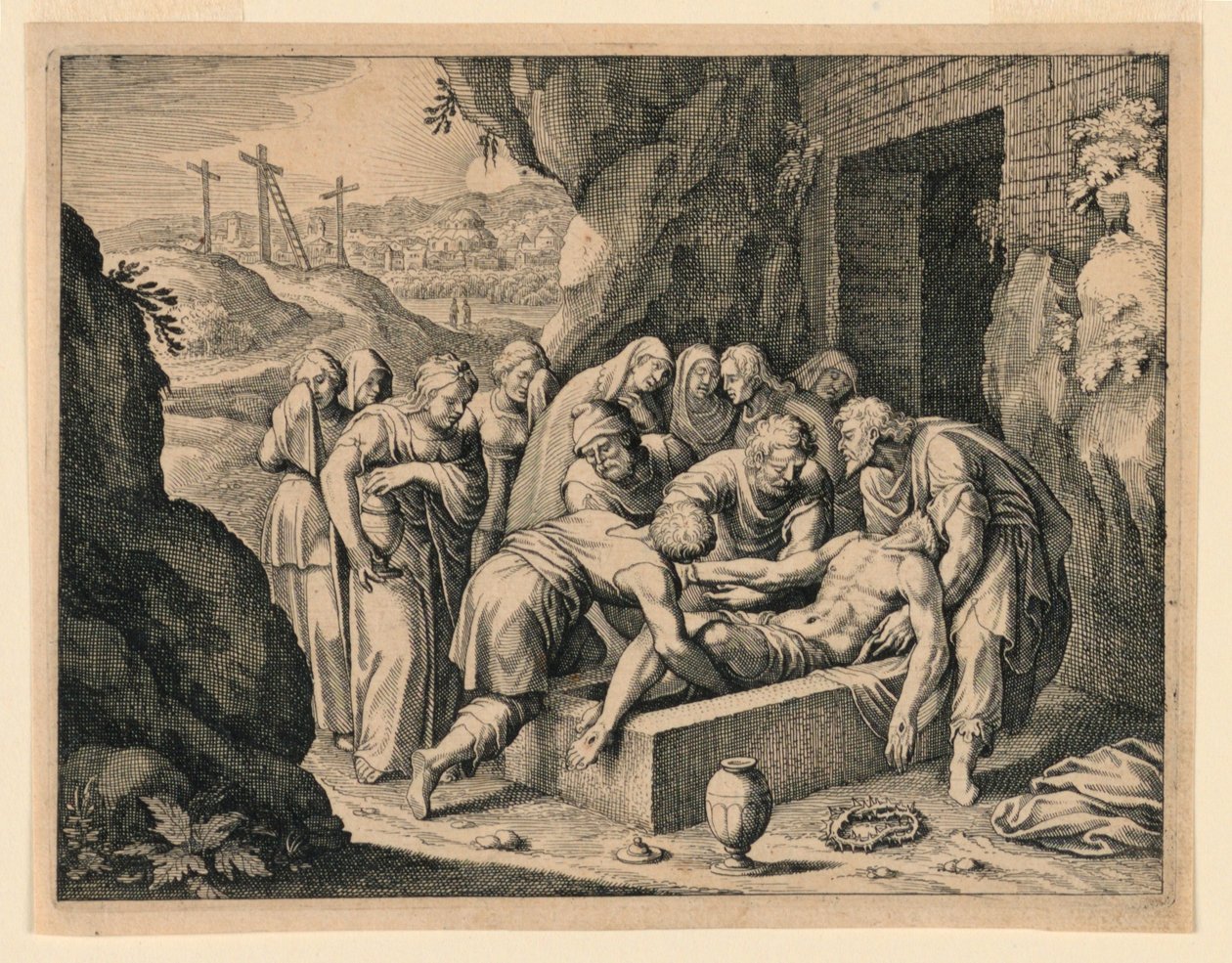 Gravleggingen av Michel Lasne