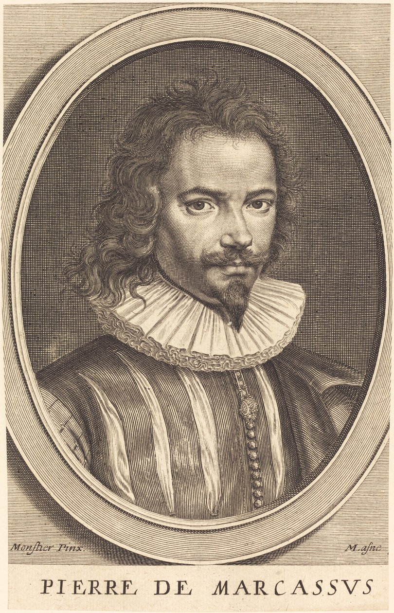 Stein av Marcassus av Michel Lasne after Daniel Dumonstier