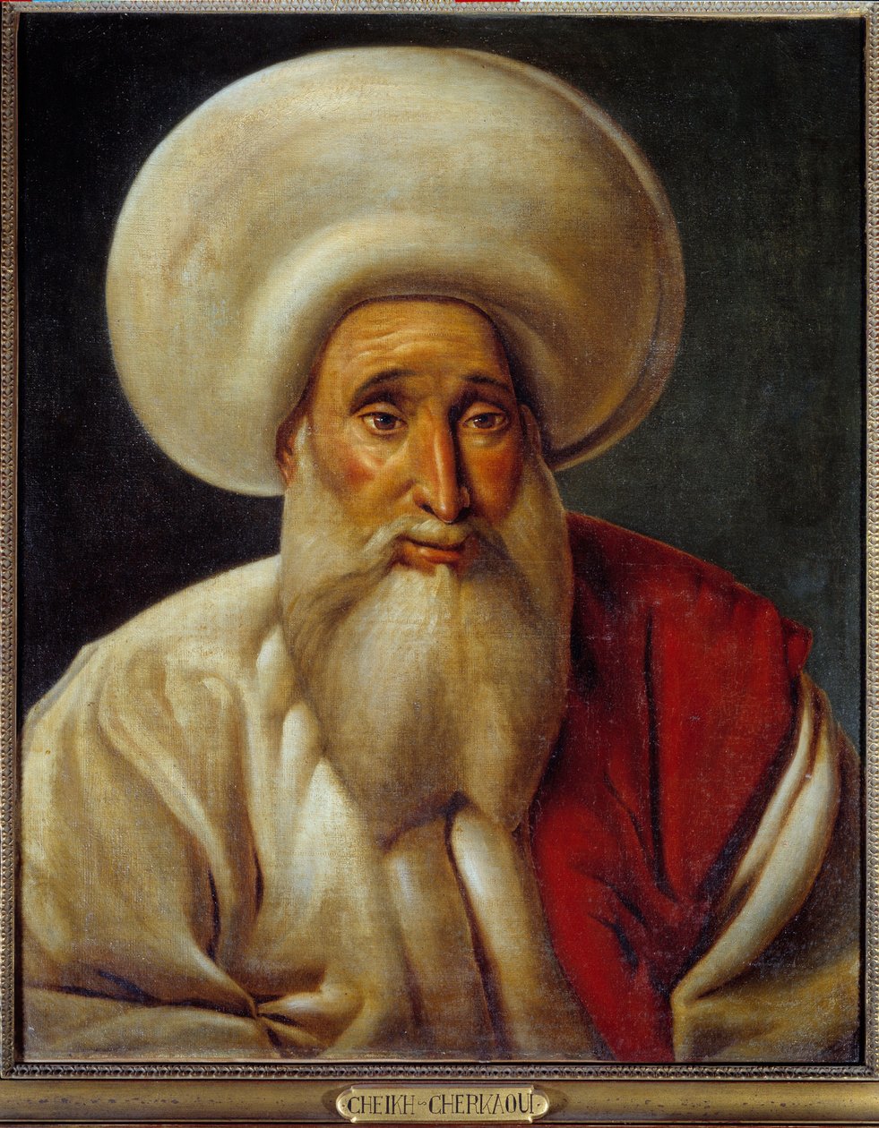 Portrett av Sheik Cherkaoui. Maleri av Michele Rigo (1770-1815) av Michel Rigo