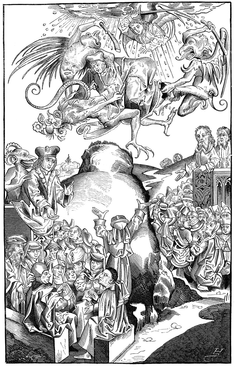 Antikrists regjeringstid, 1493 av Michel Volgemuth