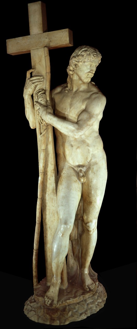 Kristus forløseren, 1521 (marmor) av Michelangelo Buonarroti