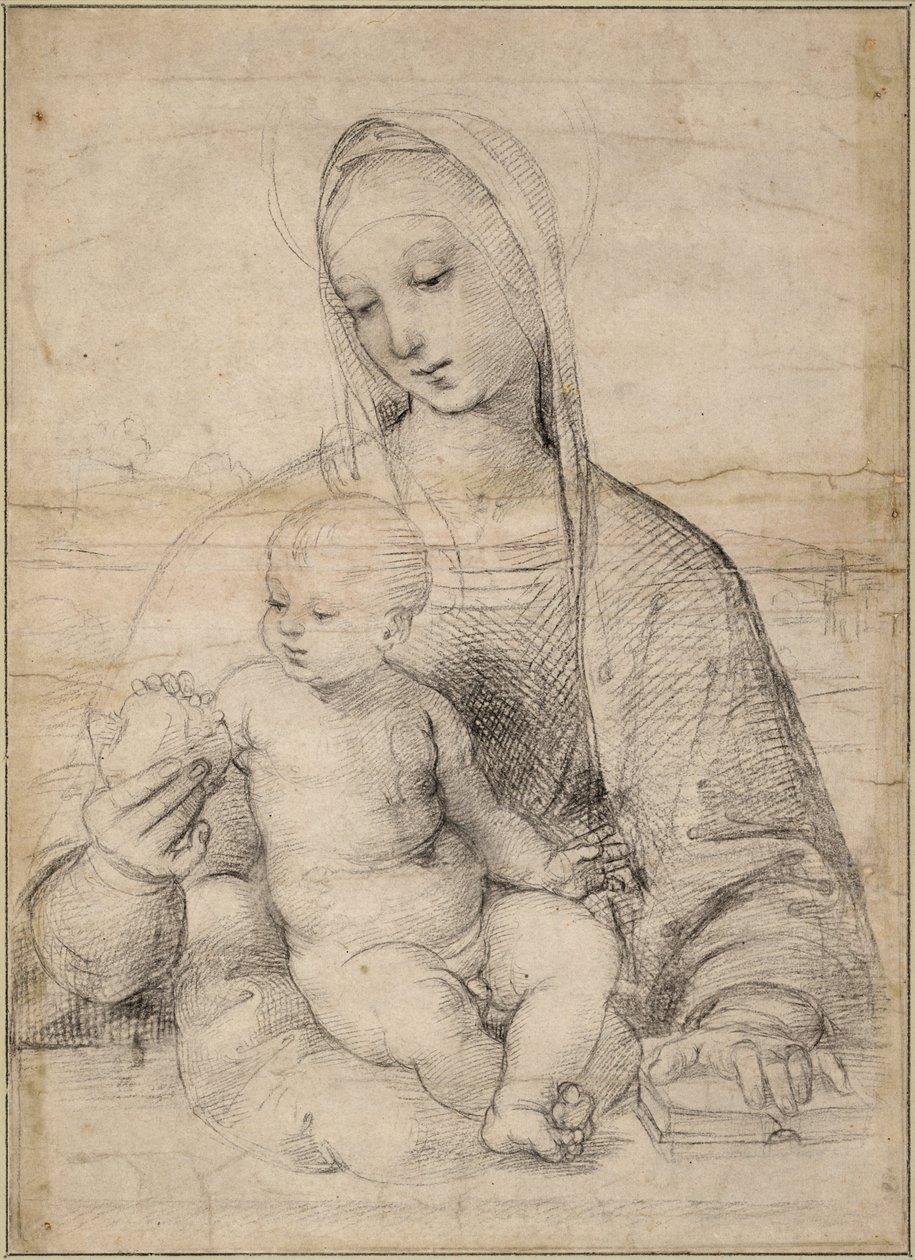 Madonna av granateplet av Michelangelo Buonarroti