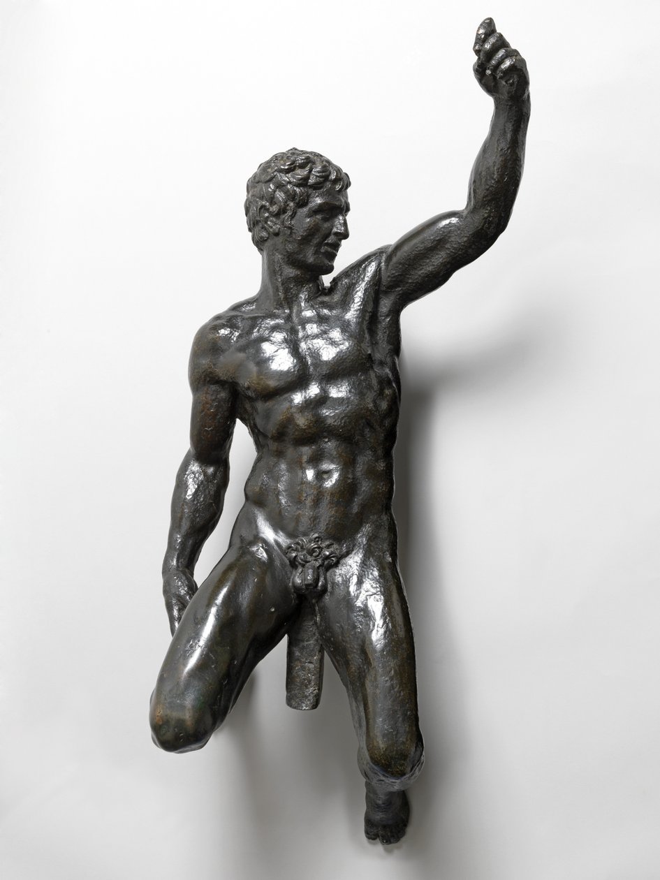 Nakne bacchants rir pantere av Michelangelo Buonarroti
