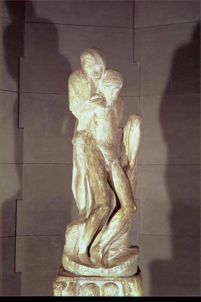 Rondanini Pieta, 1564 (marmor) (se også 55601) av Michelangelo Buonarroti
