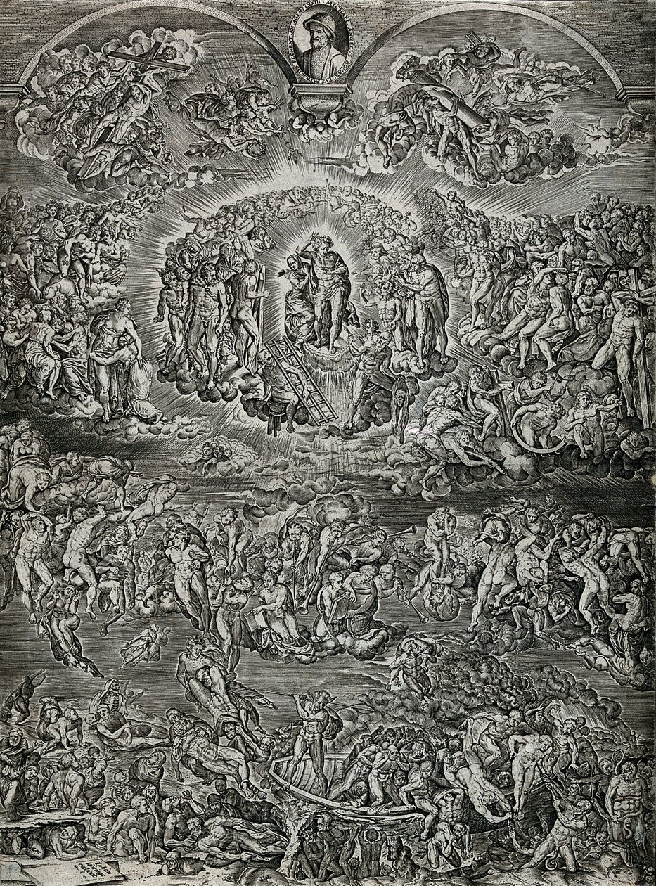 Den siste dommen av Michelangelo Buonarroti