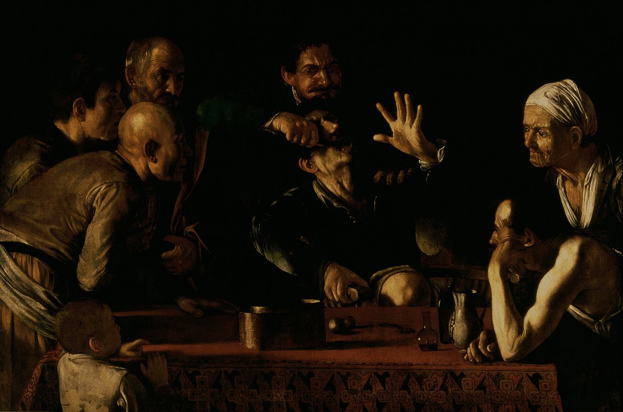 Tanntrekkingen av Michelangelo Merisi Caravaggio