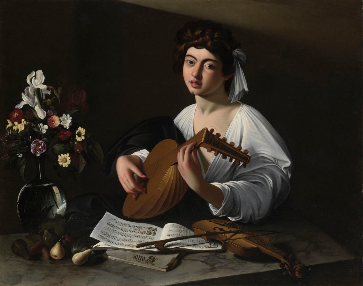 Apollo the Lute Player av Michelangelo Merisi Caravaggio