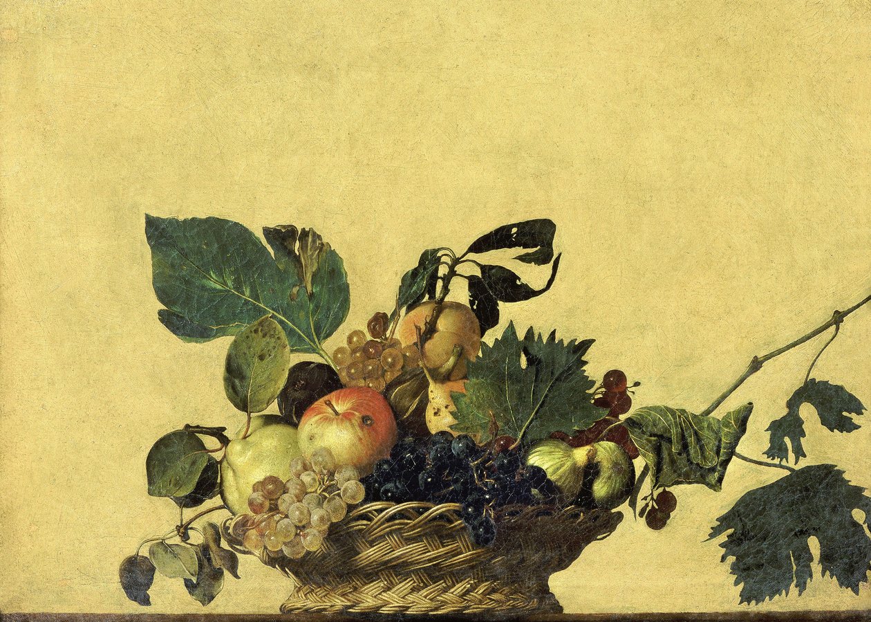 Kurv med frukt av Michelangelo Merisi Caravaggio