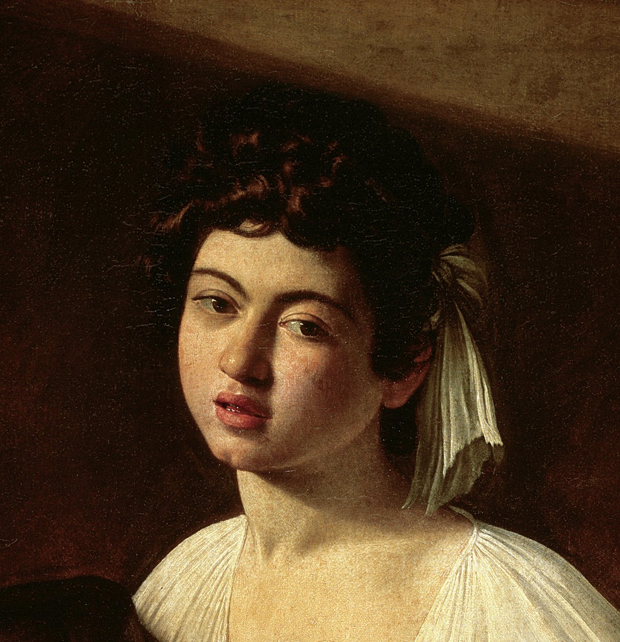 Lutespilleren, ca. 1595 av Michelangelo Merisi Caravaggio