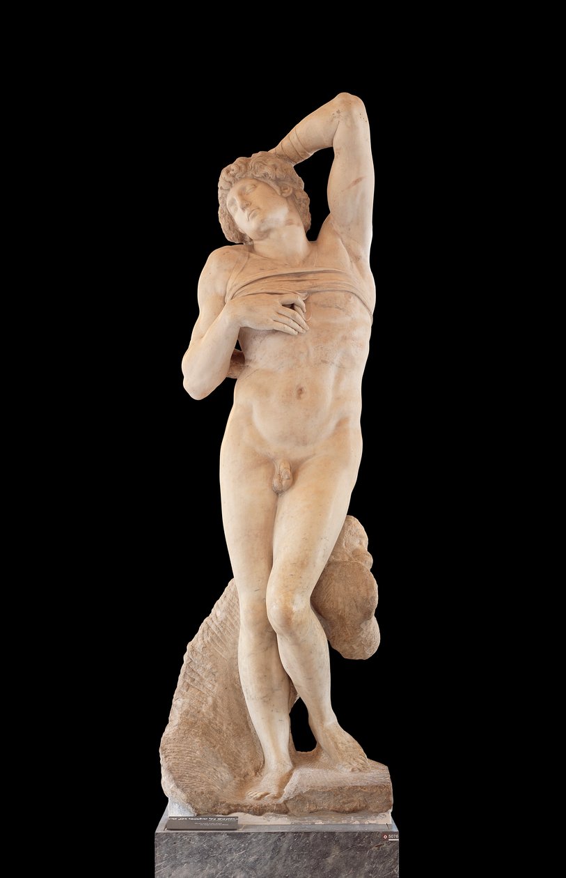 Captive, kjent som The Dying Slave av Michelangelo Buonarroti