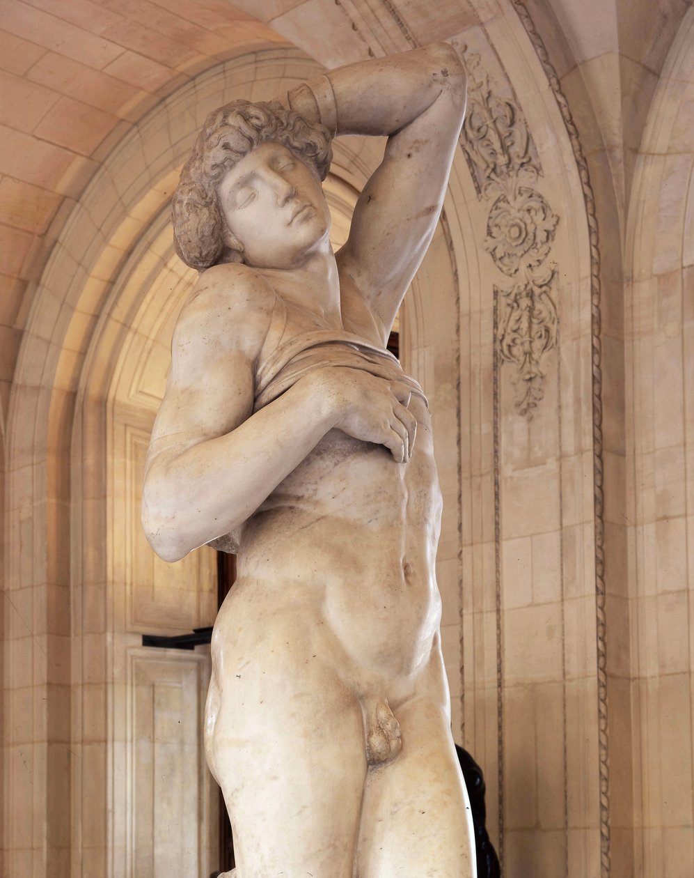 Captive, kjent som The Dying Slave av Michelangelo Buonarroti