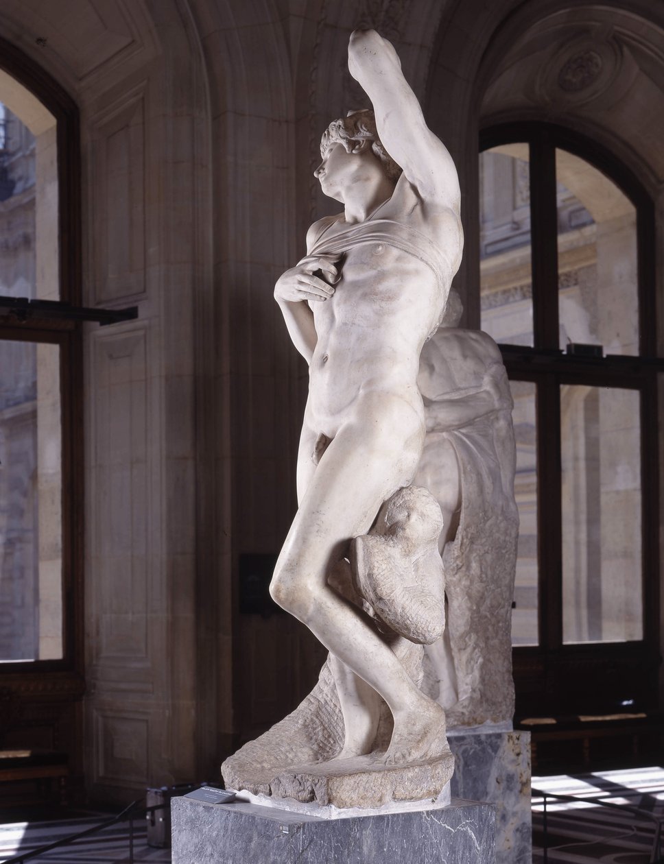 Captive, kjent som The Dying Slave av Michelangelo Buonarroti