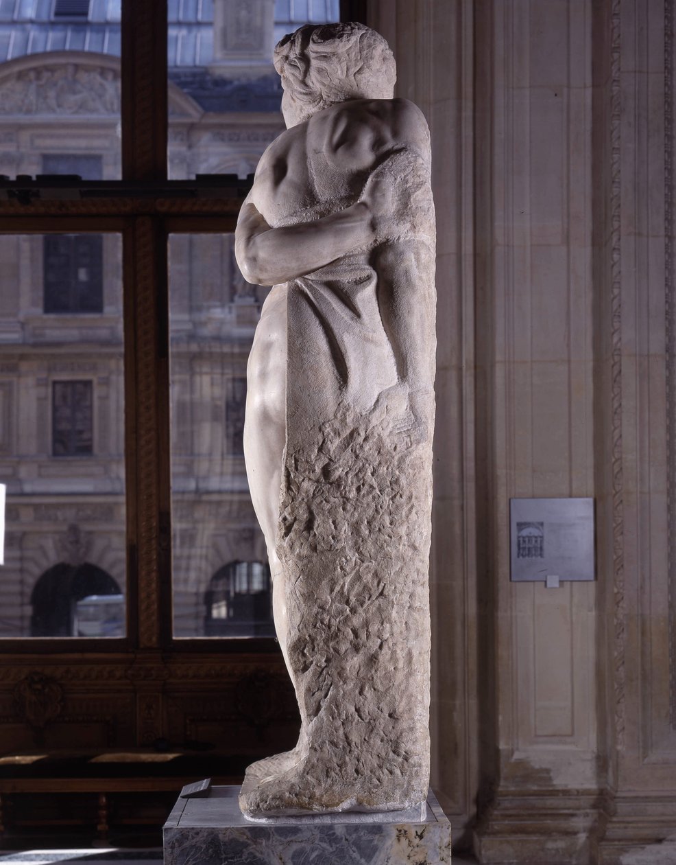 Captive, kjent som The Rebel Slave av Michelangelo Buonarroti