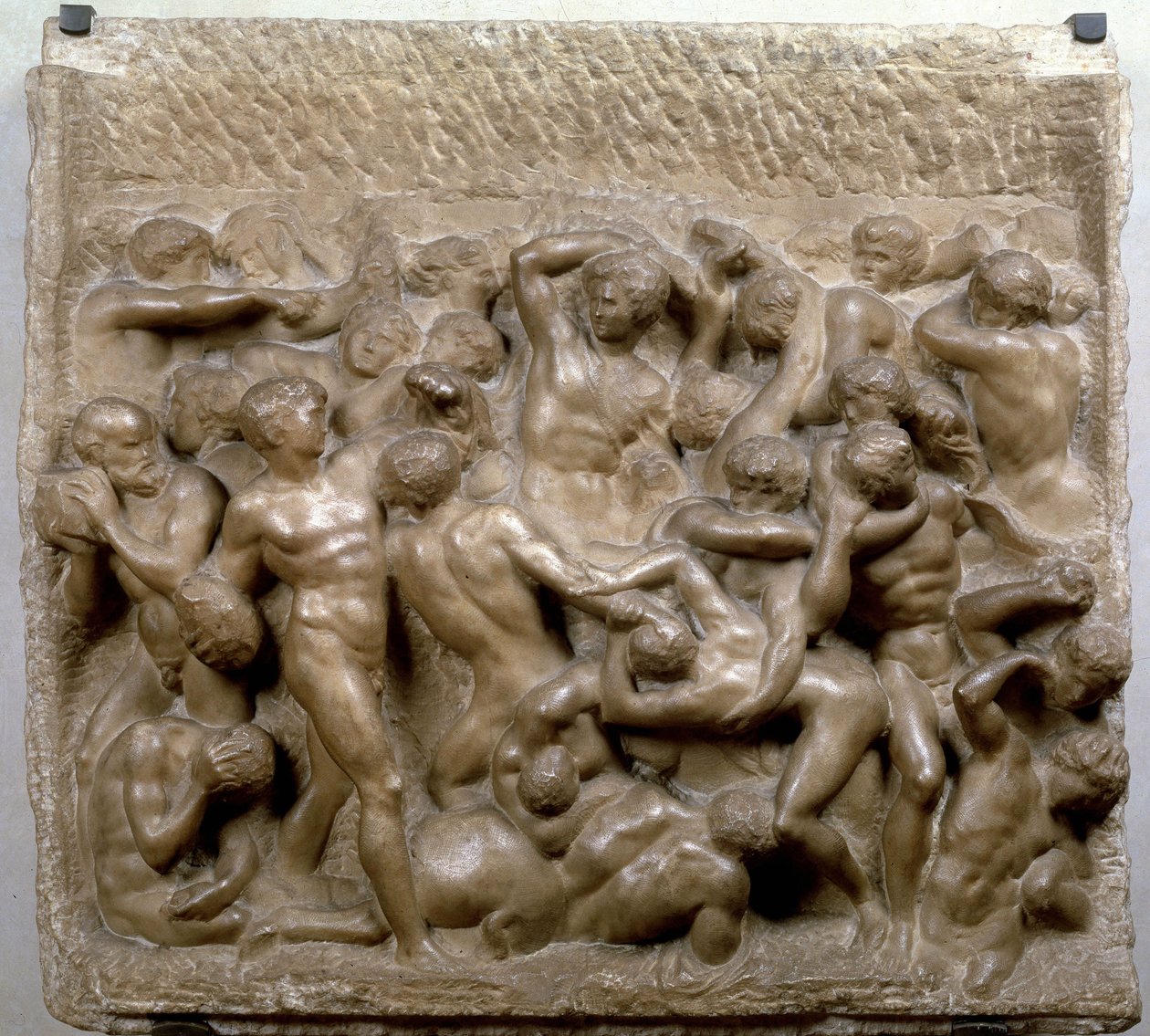 Kentaurer kamp av Michelangelo Buonarroti