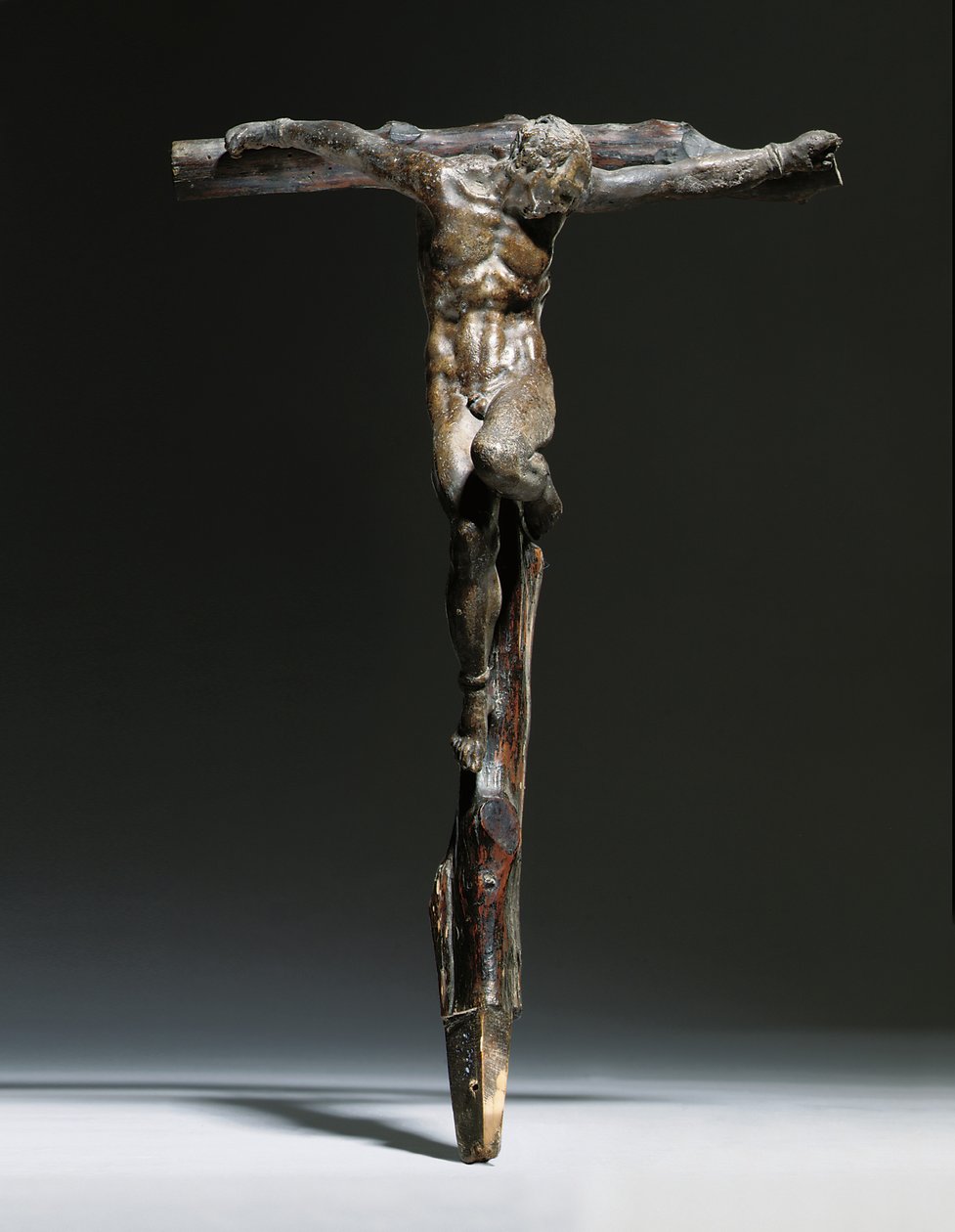 Korsfestelsesgruppe av Kristus, den gode tyven og den dårlige tyven av Michelangelo Buonarroti