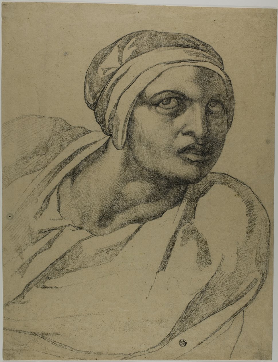 Halv-lengde figur av Michelangelo Buonarroti