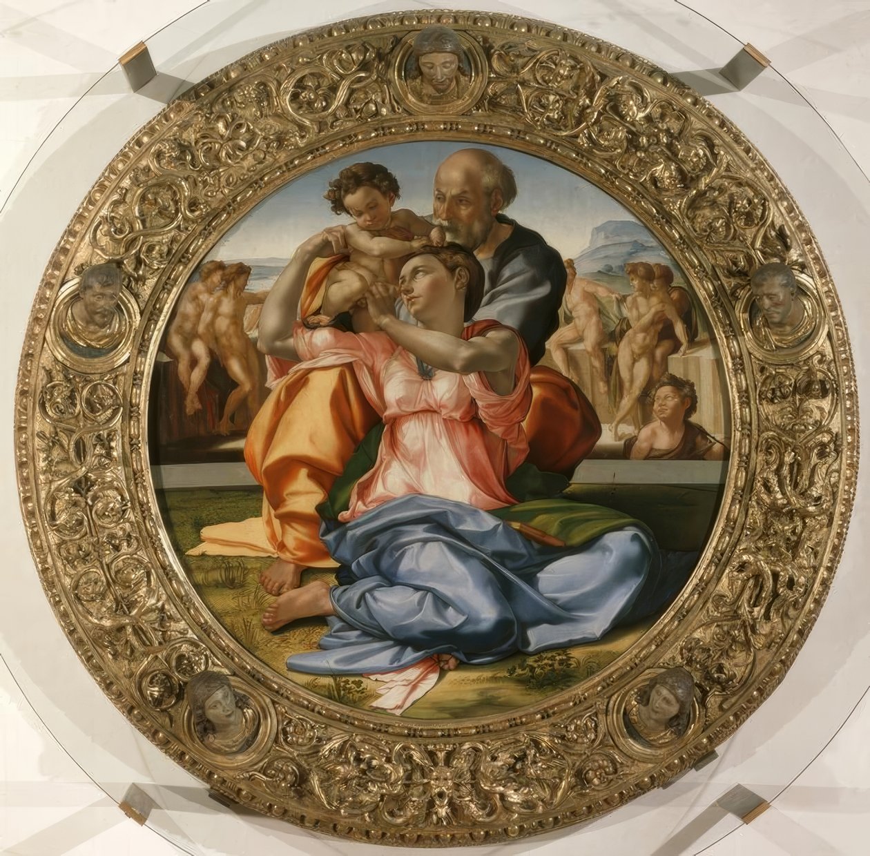 Madonna Doni av Michelangelo Buonarroti