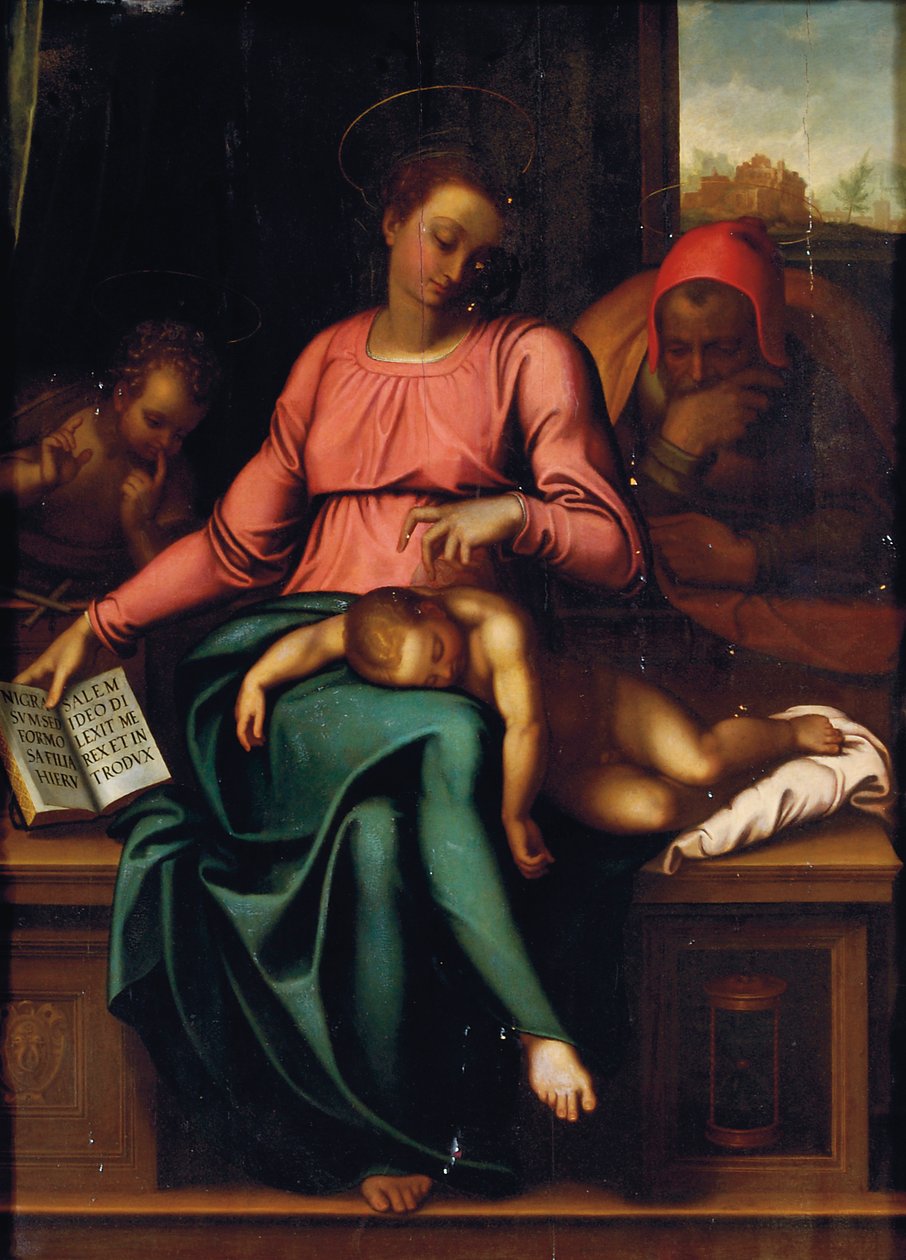 Stillhetens Madonna av Michelangelo Buonarroti