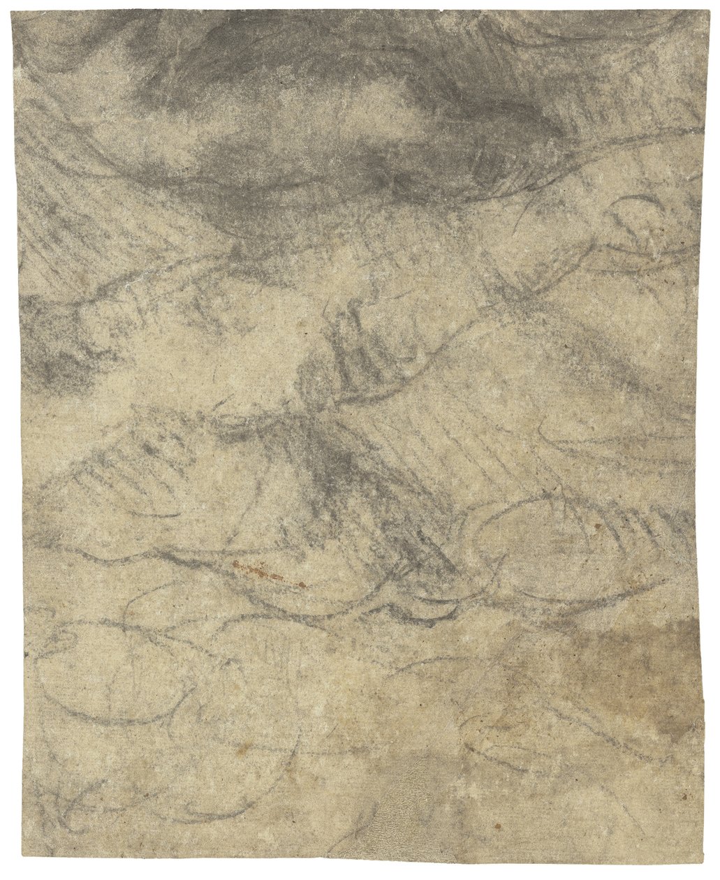 Naken mann av Michelangelo Buonarroti