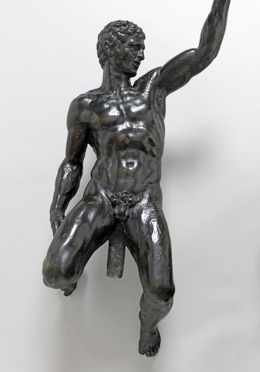 Nakne bacchants rir pantere av Michelangelo Buonarroti