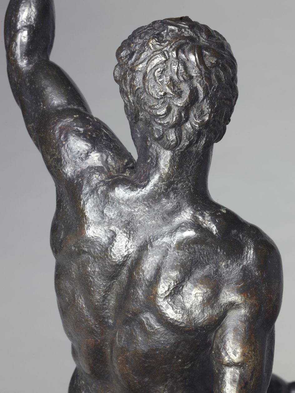 Naken Bacchants som rir pantere, ca. 1506-08 (bronse) av Michelangelo Buonarroti