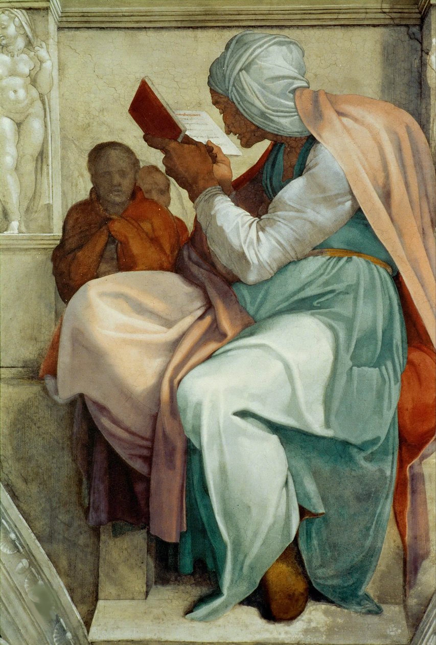 Persisk Sybil, Tak i Det sixtinske kapell av Michelangelo Buonarroti