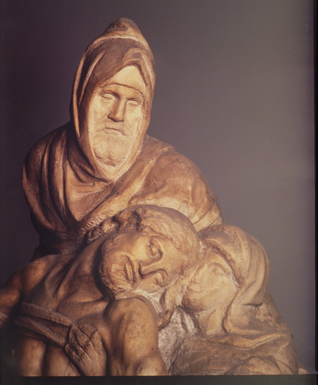 Pieta, 1553 marmordetalj av 120999 av Michelangelo Buonarroti