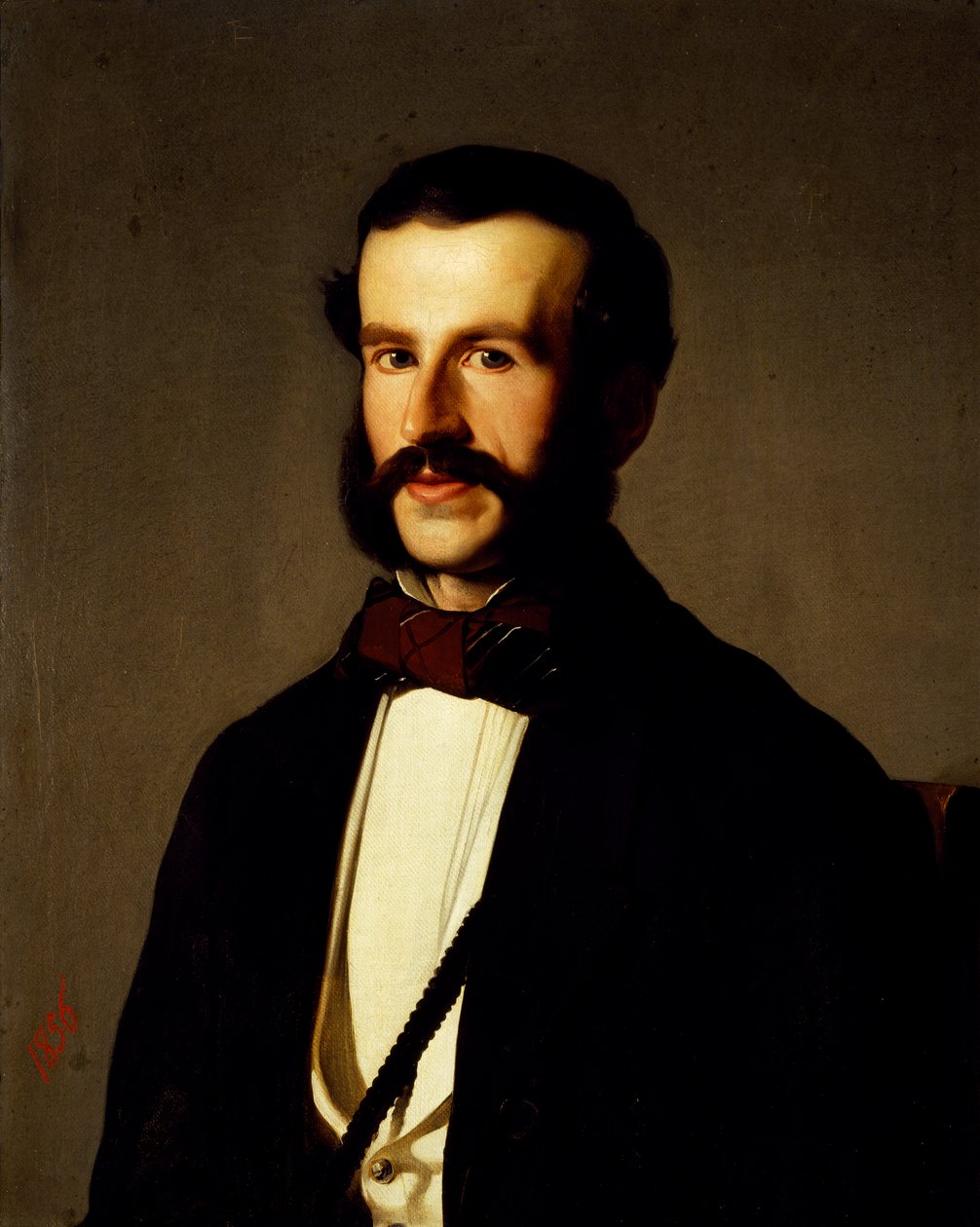 Portrett av mannen, av Michel Angelo Pittatore (1825-1923), olje på lerret, 59x72 cm av Michelangelo Buonarroti