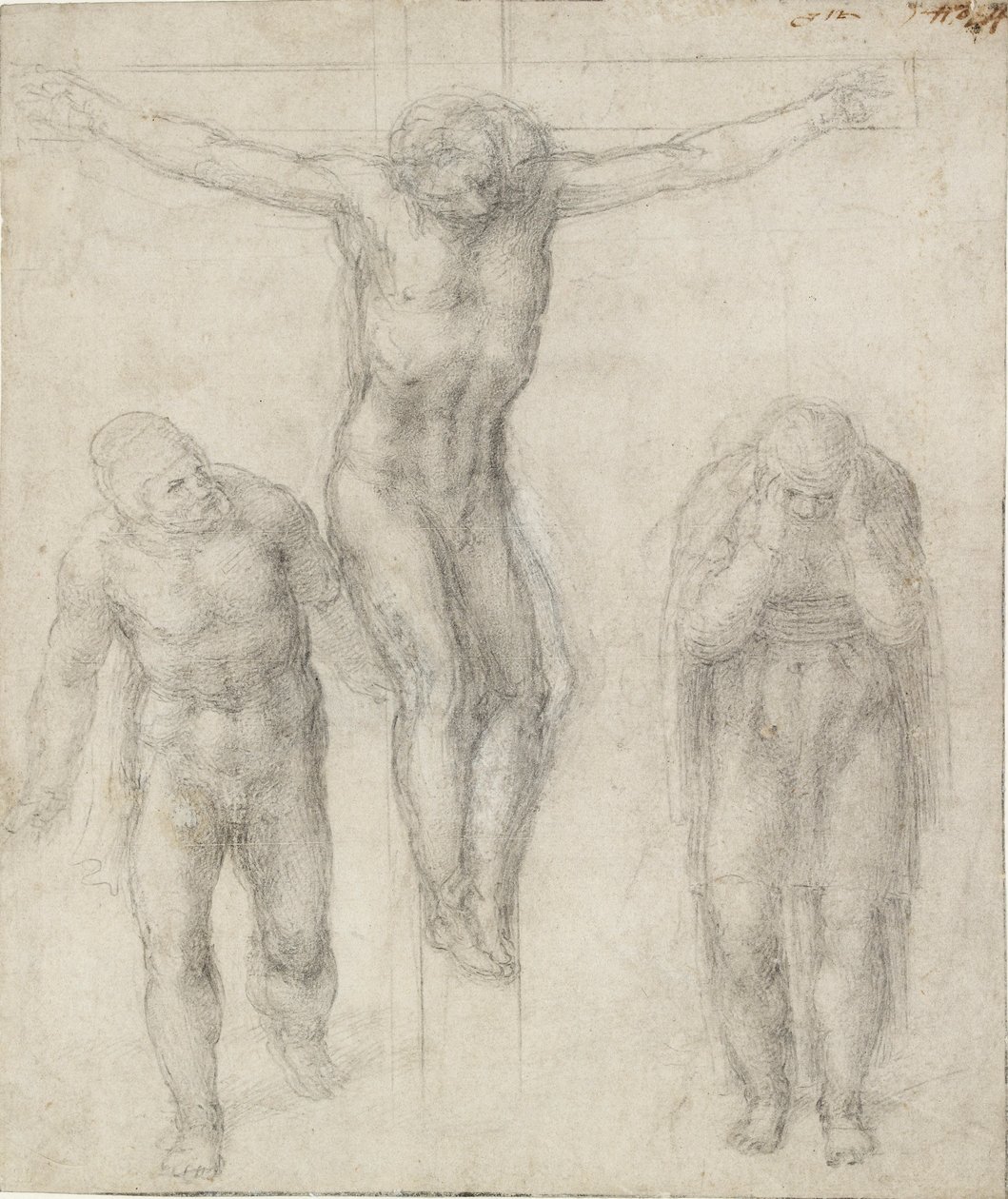 Korsfestelsen, 1500-tallet av Michelangelo Buonarroti