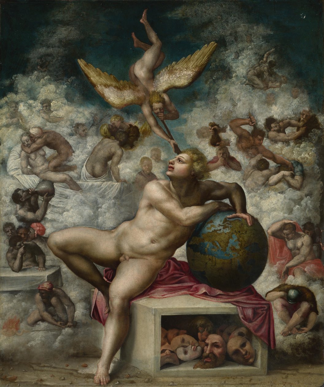 Drømmen om menneskeliv, etter 1533 av Michelangelo Buonarroti