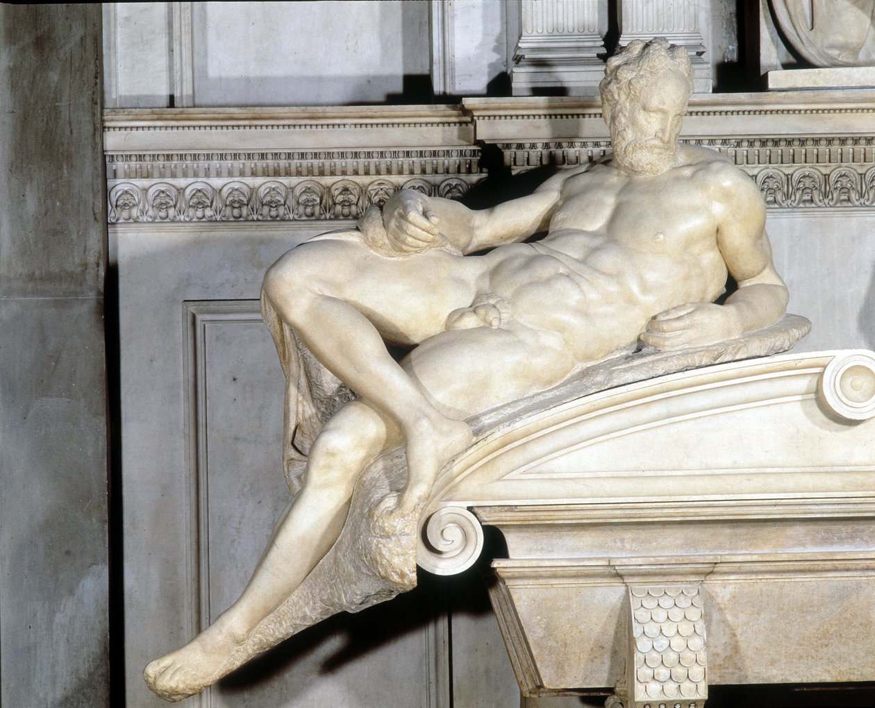 Skumringen av Michelangelo Buonarroti