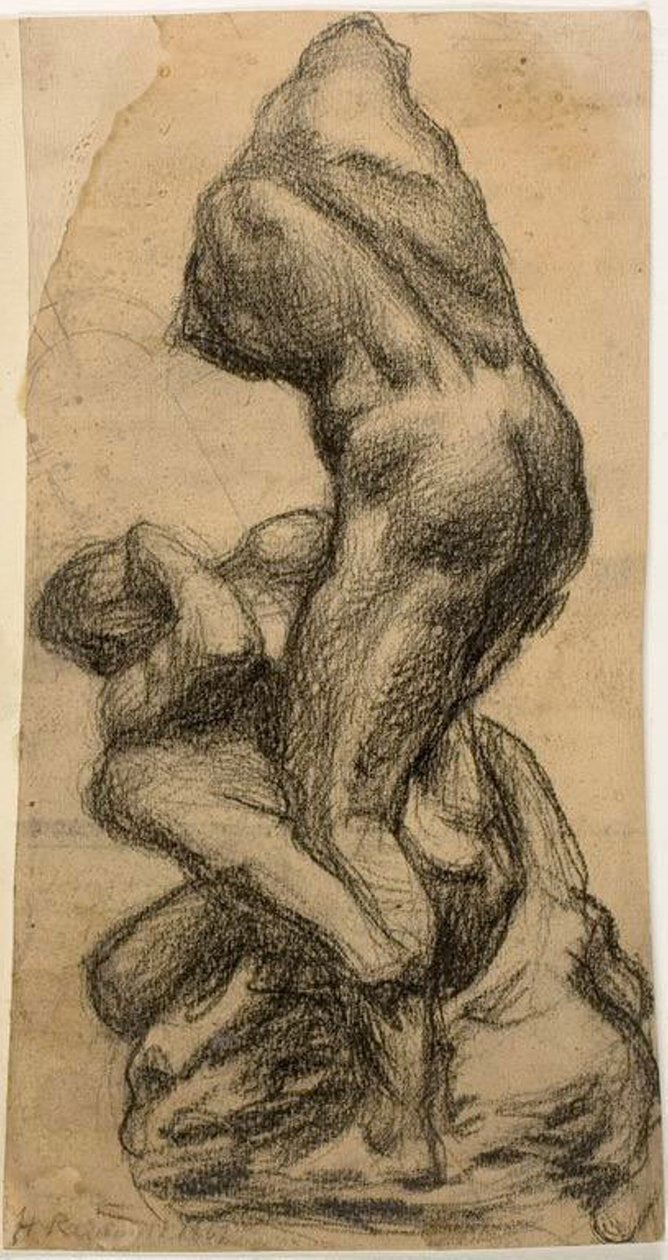 To slitende skikkelser av Michelangelo Buonarroti