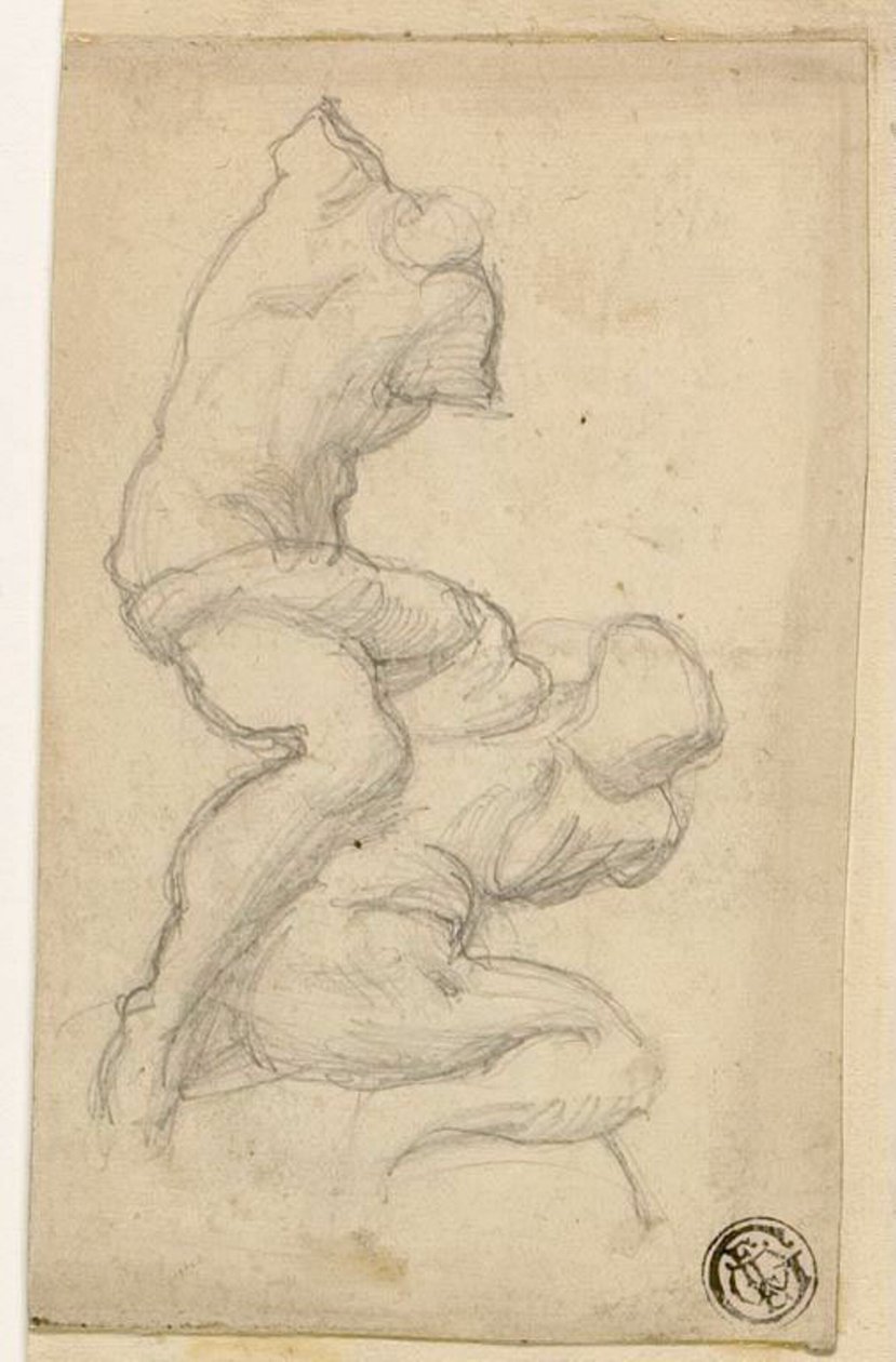 To slitende skikkelser av Michelangelo Buonarroti