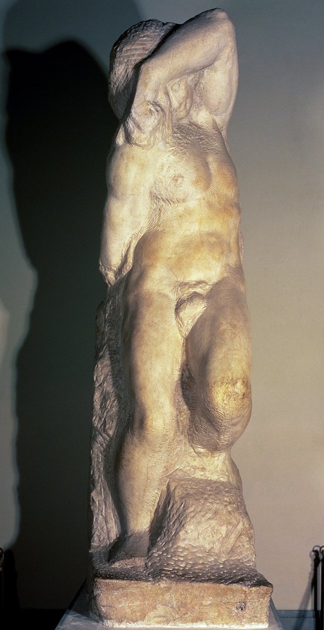 Ung slave, ca. 1520-23 av Michelangelo Buonarroti